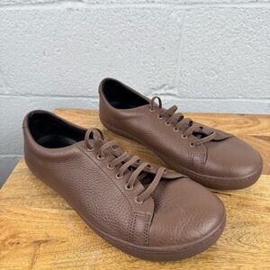 Birchbury Bramfords Minimalist Leather Sneakers – Brown | Men’s 11 / EU 43